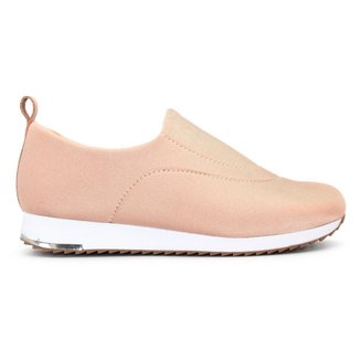Tênis Usaflex Feminino Slip-On Elastano V9103