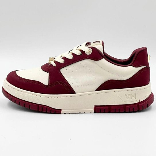 Tênis Via Marte Flatform Casual com Cadarço Feminino