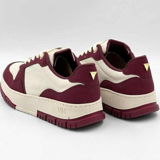 Tênis Via Marte Flatform Casual com Cadarço Feminino