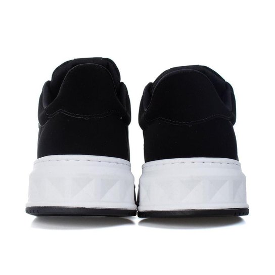 Tênis Via Marte Modern Nobuck Preto - Feminino 37