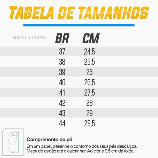 Tênis West Coast WC 122 Venice Masculino