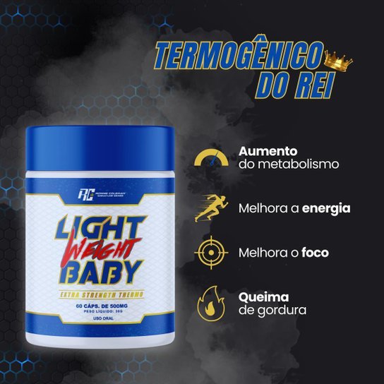 Termogênico Light Weight Baby Ronnie Coleman 60 Caps