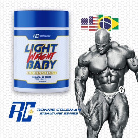 Termogênico Light Weight Baby Ronnie Coleman 60 Caps