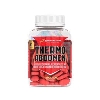 Termogênico Thermo Abdomen 60 Cápsulas 240mg Cafeína - Body Action