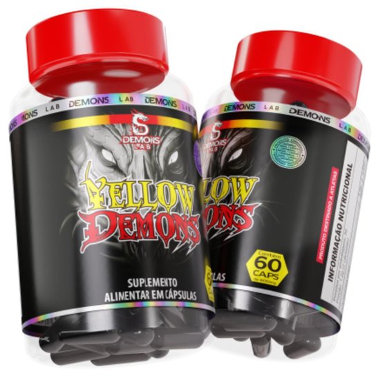 TERMOGÊNICO YELLOW DEMONS 60 CÁPSULAS DEMOSN LAB