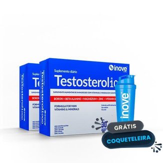 TESTOSTEROL 1000 2 UN + COQUETELEIRA