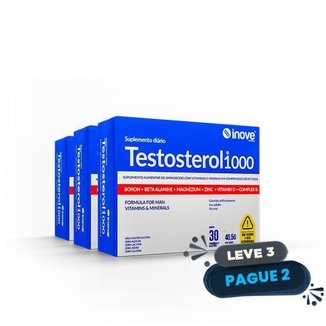 Testosterol 1000 - 3 unidades