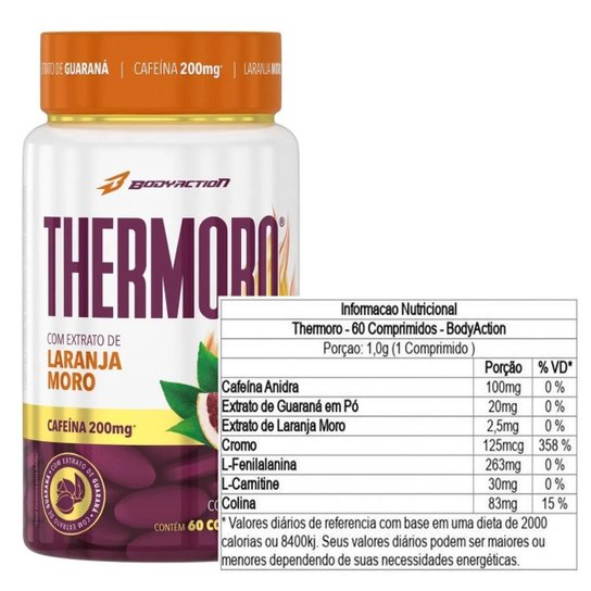 THERMORO 60 COMPRIMIDOS - BODY ACTION