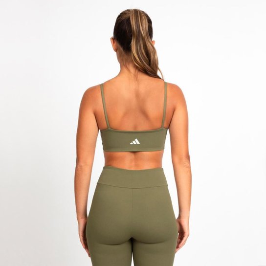 Top Adidas Essentials Suporte Leve Feminino