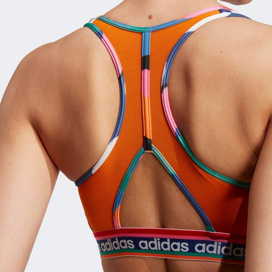 Top Adidas Farm Médio Suporte Feminino