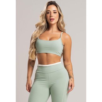Top Alcinha Costas Nua Poliamida Mvb Modas
