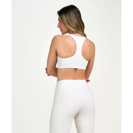 Top Alto Giro Costas Nadador Essentials Academia Alto Giro