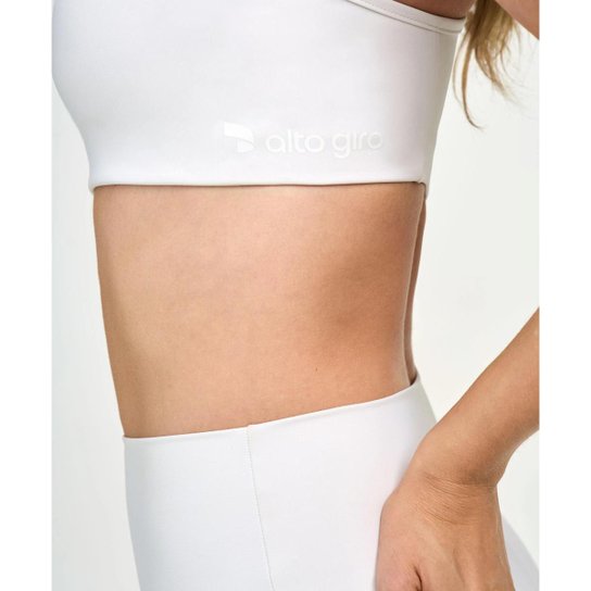 Top Alto Giro Costas Nadador Essentials Academia Alto Giro
