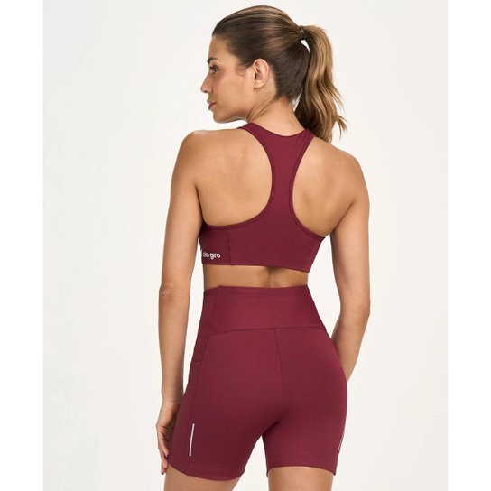 Top Alto Giro Costas Nadador Essentials Academia Alto Giro