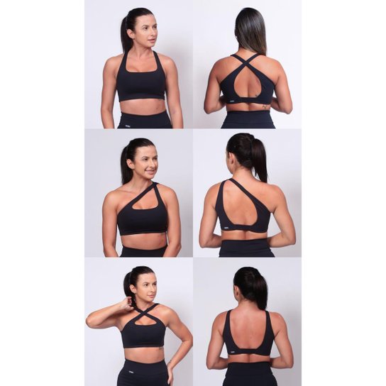 Top Bloome Activewear 3 em 1 Bella Feminino