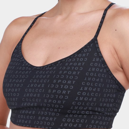 Top Colcci Alças Finas Cruzadas Feminino