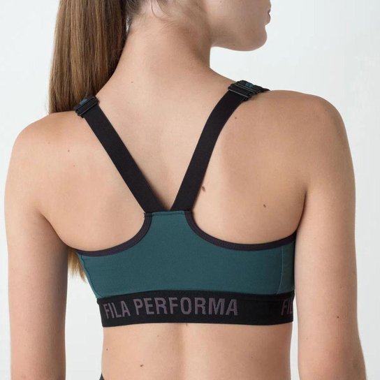 Top Com Bojo Fila Performa Fit Média Sustentação