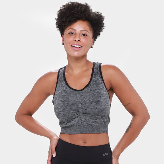 Top Com Bojo Olympikus Knit Média Sustentação