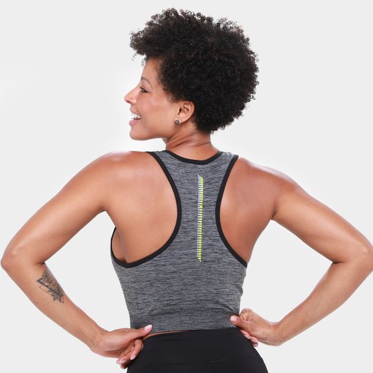 Top Com Bojo Olympikus Knit Média Sustentação