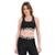 Top de Treino Under Armour HeatGear Authentics Mid Feminino PP Cinza - Preto