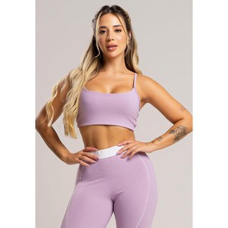 Top Duplo Alcinha de Regulagem Poliamida Mvb Modas