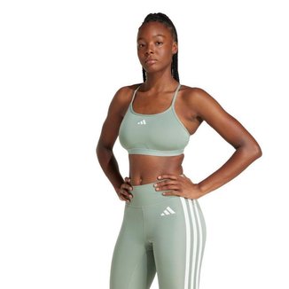 Top Esportivo Aeroreact 3 Listras Adidas