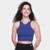 Top Fila Match Ao Feminino - Azul+Marinho