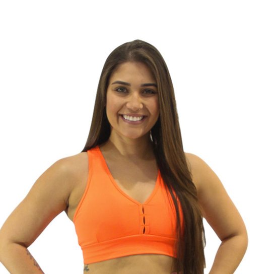 Top Fitness Nadador Sem Bojo Não Transparente Proteção UV