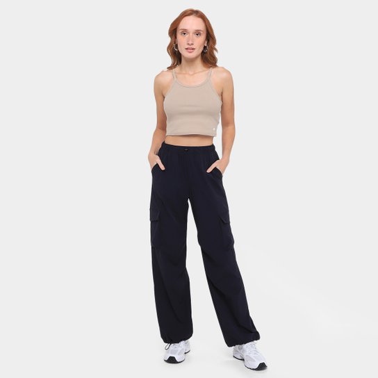 Top New Balance Canelado Small Logo Feminino