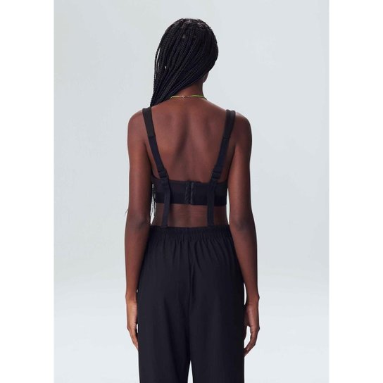 Top Osklen Naked Back Straps Feminino