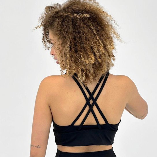 Top Pacific Blue com Zíper Feminino