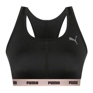 Top Puma Nadador C/ Bojo  M ROSA/PRETO