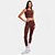 Top Rowa Manu Cit Performance Feminino - Marrom