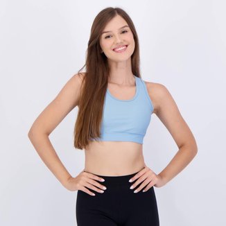Top Selene Básico Feminino Azul Claro