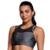Top Selene Com Recortes Tule e Bojo Feminino - Cinza P - Cinza