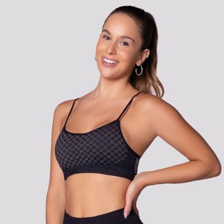 Top Selene Quadriculado Feminino