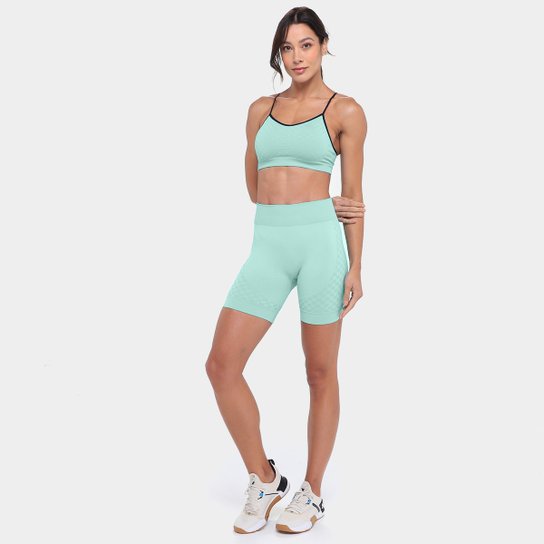 Top Selene Quadriculado Feminino