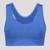 Top Selene Sem Costura Basic Feminino Azul - Azul