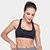 Top Under Armour Campus Bralette Feminino - Preto+Branco