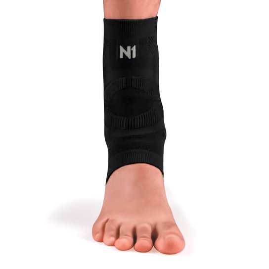 Tornozeleira N1 Sport Linha Pro Preta