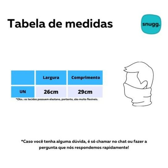 Touca Gola Balaclava Cachecol Pescoço Frio Intenso