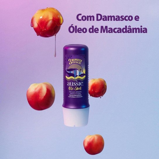 Tratamento Aussie Botox Effect 3 Minute Miracle Óleo de Macadâmia Australiano e Damasco 360ml