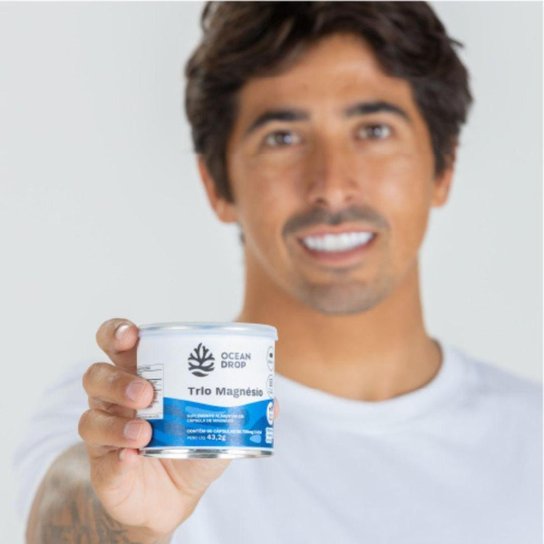 Trio Magnésio 60 Cápsulas Ocean Drop - Rende 60 Porções