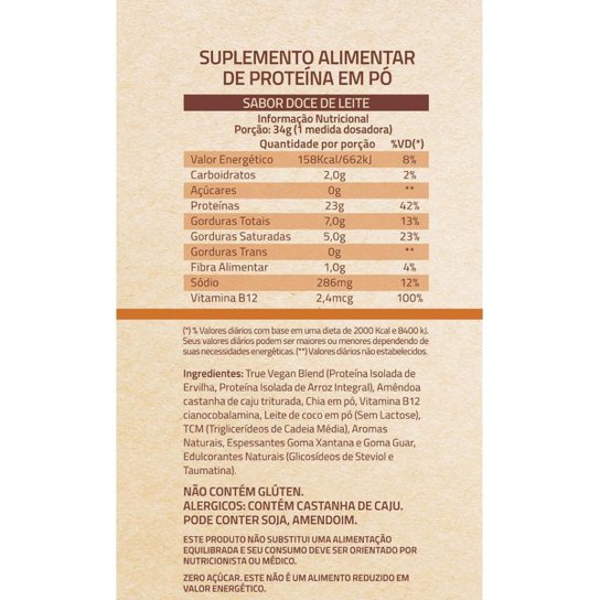 True Vegan True Source 837g