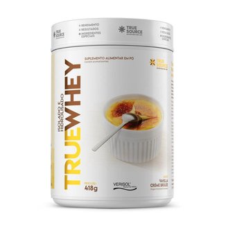 True Whey Protein Isolado Baunilha Brulee 418g - True Source