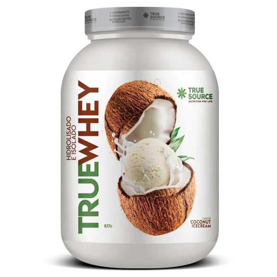 True Whey Proteína Hidrolisada e Isolada com Colágeno 837g - True Source