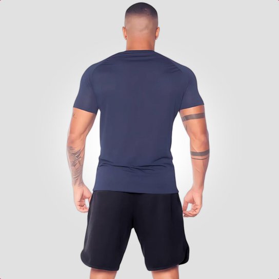 Tshirt Dry Perfomance Black Alpha Co