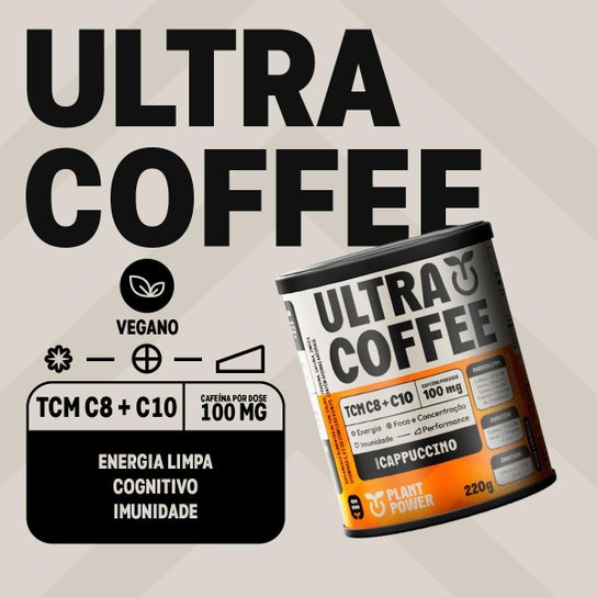 Ultra Coffee 220g - Plant Power