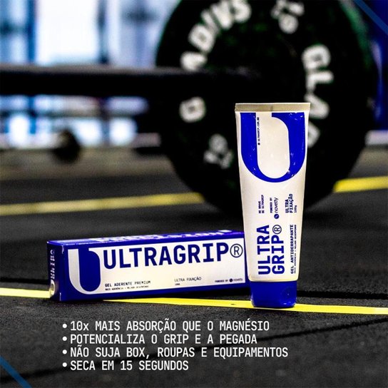 ULTRAGRIP Gel Aderente para Musculação10x mais Potente que o Magnésio 100g