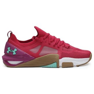 Under Armour Tênis Tribase Cross 2 Unissex Vermelho 41